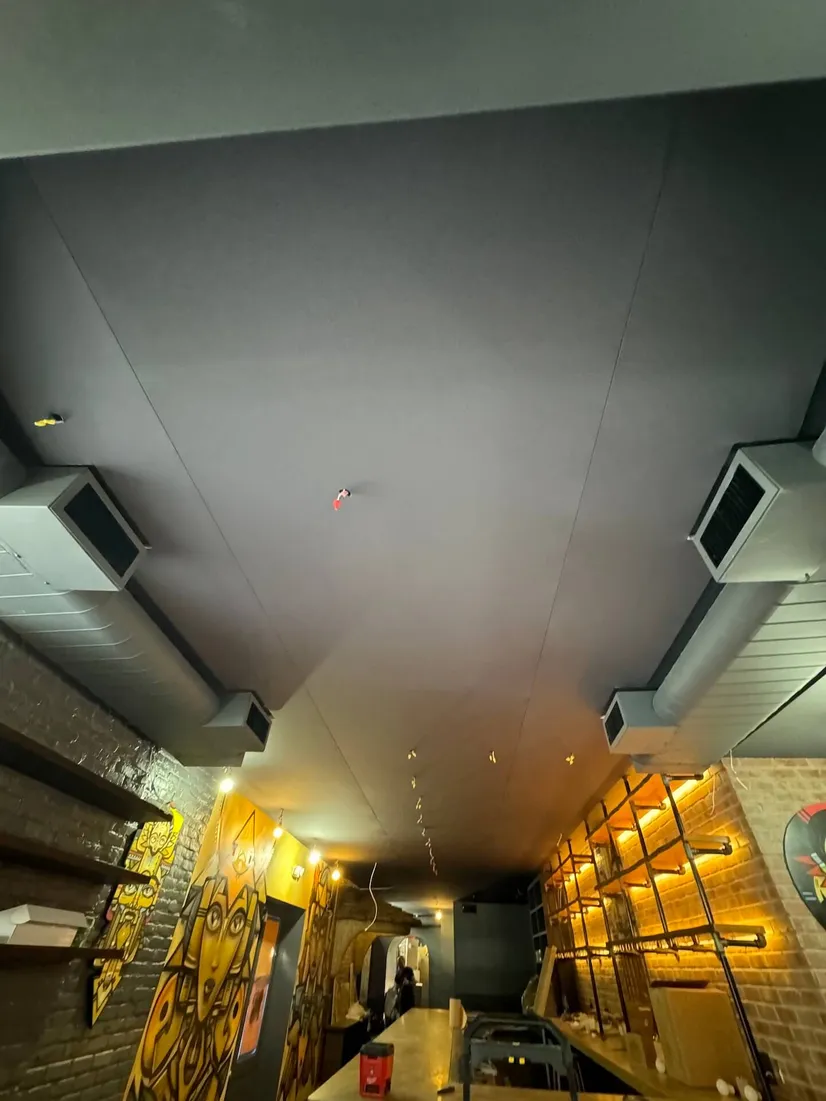 Fabric Ceiling in Restaurant